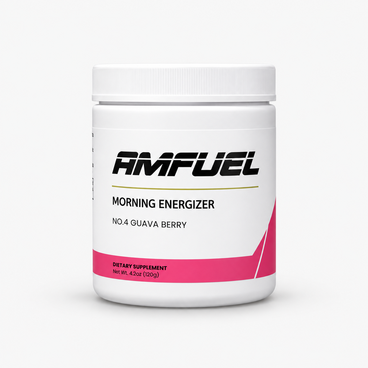 AMFUEL Morning Energizer guava berry jar studio photo